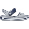 Sandały dla dzieci Crocs Crosband Sandal Kids szaro-granatowe 12856 01U