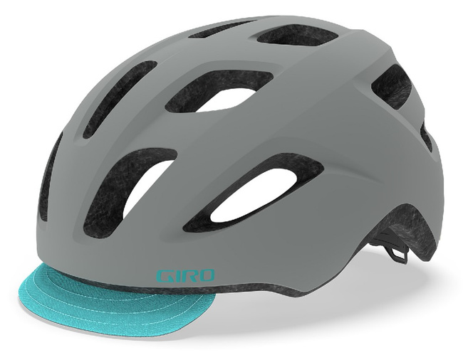 Kask miejski GIRO TRELLA INTEGRATED MIPS matte grey dark teal roz. Uniwersalny (50-57 cm)