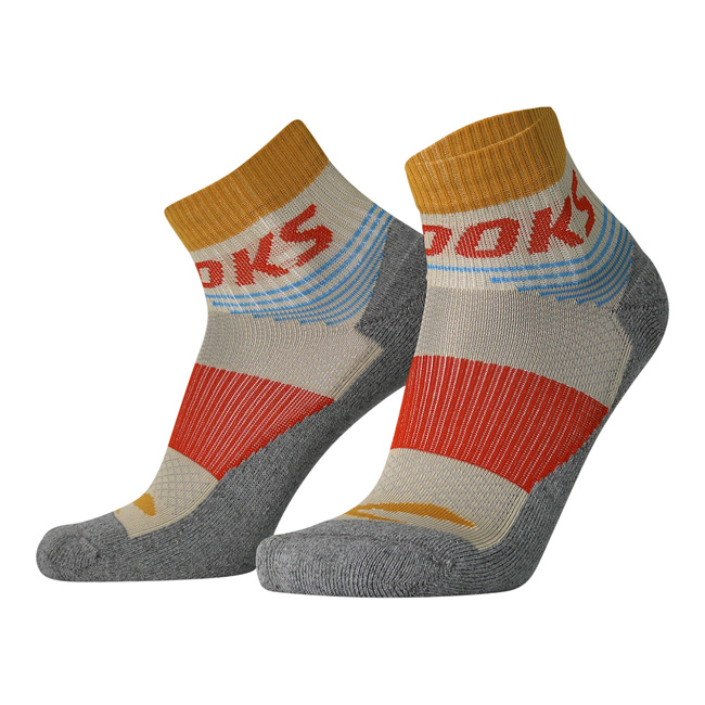 High Point Quater Skarpety Do Biegania Szare - Brooks-Running