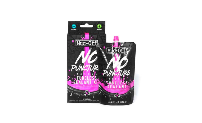 Muc-Off Uszczelniacz Tubeless Pojedynczy No Puncture Hassle 140ml - Pouch Only