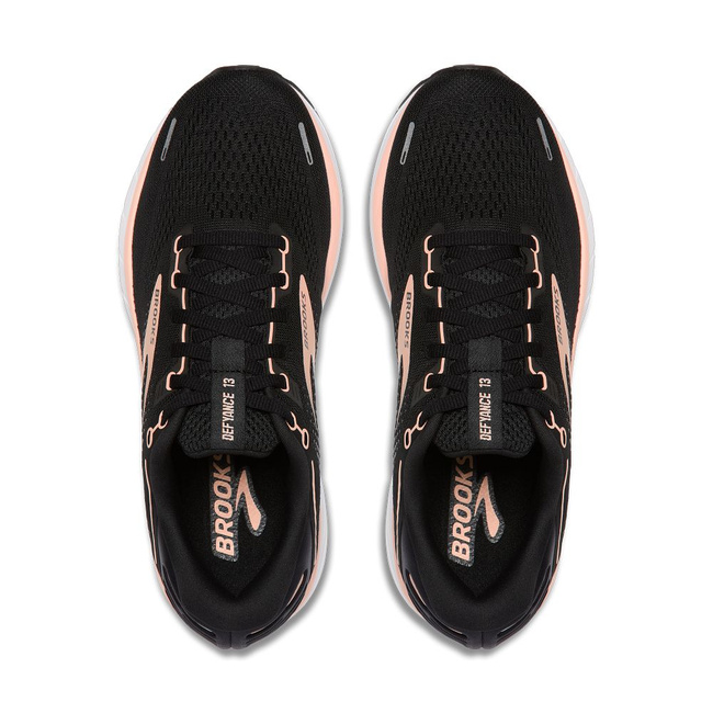 Buty do biegania damskie Defyance 13 na asfalt czarne - Brooks-Running