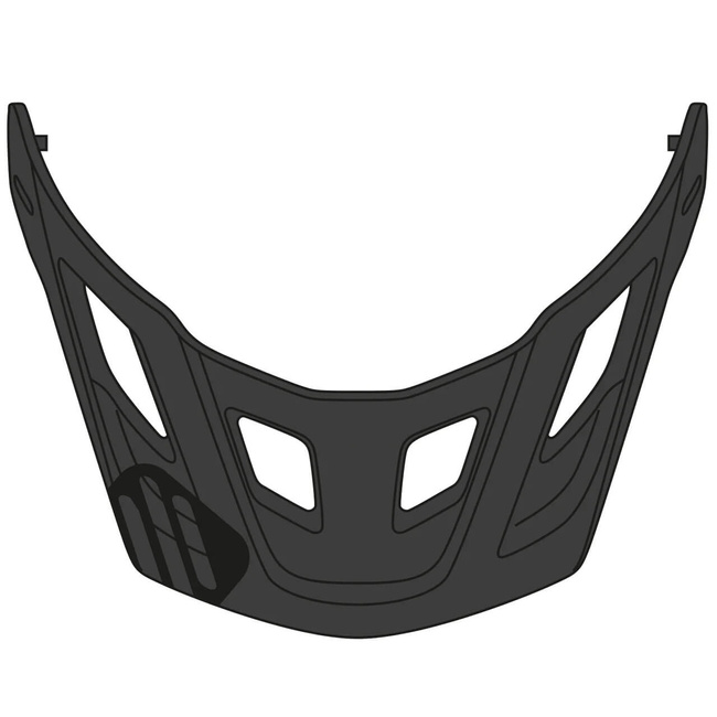 Daszek Rudy Project PROTERA + VISOR BLACK MATTE