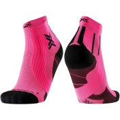 Skarpety unisex X-Socks Run Perform Ankle Fluo Pink/X Black
