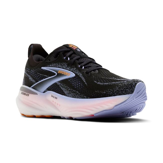Buty do biegania damskie Glycerin Gts 22 na asfalt czarne - Brooks-Running