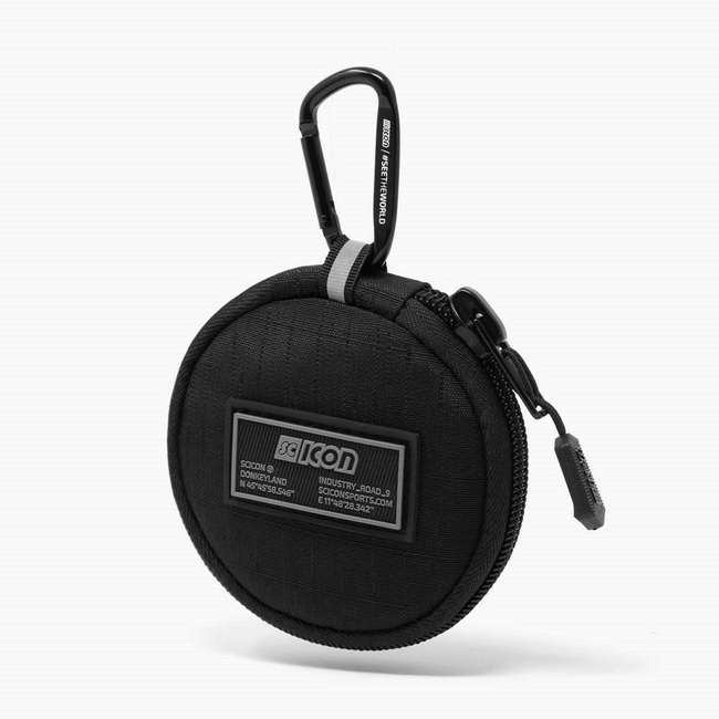 Etui SCICON KEYCHAIN SOFT CASE FOR SPARE LENSES Black