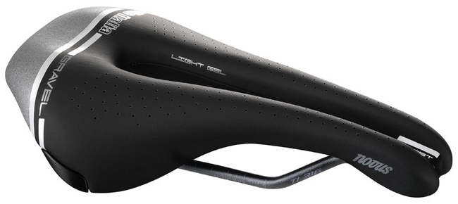 Siodło SELLE ITALIA NOVUS BOOST GRAVEL TECH TI316 SUPERFLOW S, TI 316 Tube 7, Fibra-Tek, 255g