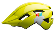 Kask dziecięcy BELL SIDETRACK II double rainbow gloss yellow roz. Uniwersalny (45–52 cm)