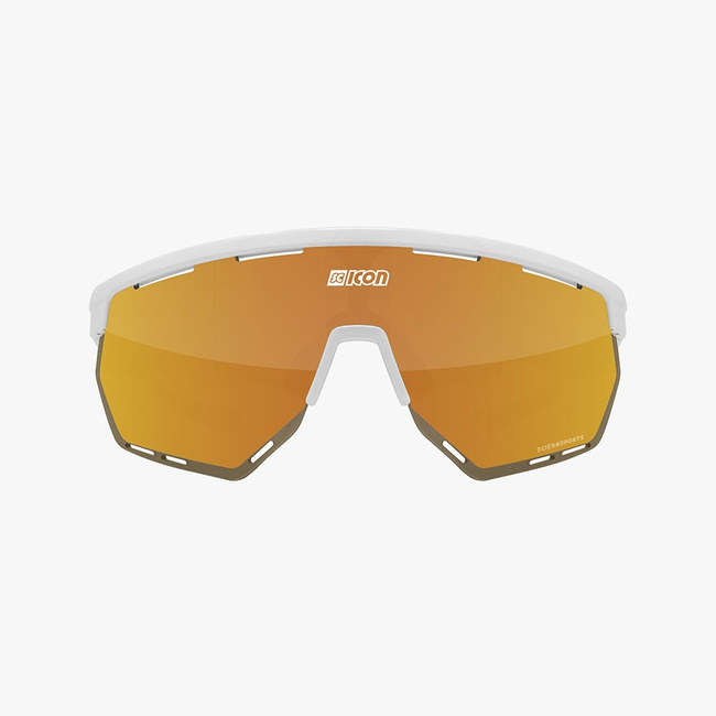 Okulary SCICON AEROWING White Gloss - SCNPP Multimirror Bronze