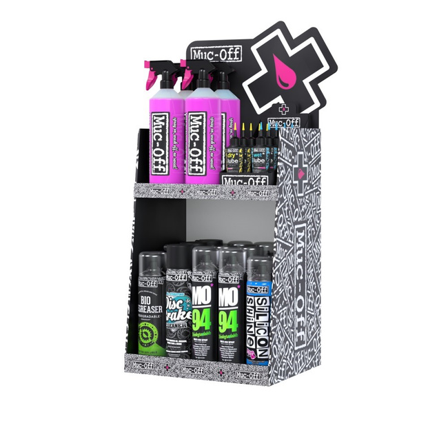 Muc-off Ekspozytor Counter Display 710mm H x 290mm L x 335mm W
