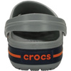 Chodaki męskie Crocs Crocband Clog szaro-pomarańczowe 11016 01U