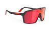 Okulary Rudy Project SPINSHIELD BLACK MATTE - MULTILASER RED