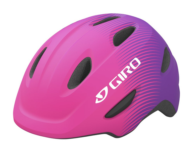 Kask dziecięcy GIRO SCAMP matte pink purple fade