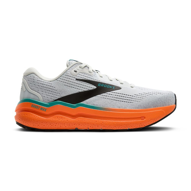 Ghost Max 2 Męskie Buty Do Biegania Po Asfalcie Szare - Brooks Running