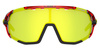 Okulary TIFOSI SLEDGE CLARION crystal red (3szkła Clarion Yellow 10,9% transmisja światła, AC Red, Clear)