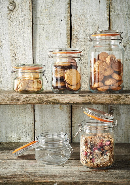 Słoik 0,5 l. Square Clip Top Jar   - KILNER