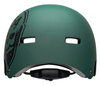 Kask bmx BELL LOCAL mate green black skull roz. L (59–61.5 cm)