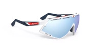 Okulary Rudy Project Defender Stripes White Gloss/White - Multilaser Ice