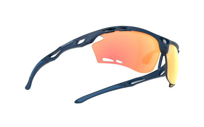 Okulary Rudy Project Propulse Blue Navy Matte - Multilaser Orange