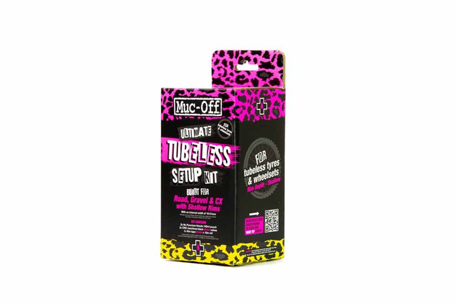 Muc-Off Kompletny Zestaw Tubeless Szosowy Ultimate Tubeless Setup Kit - Road 44mm