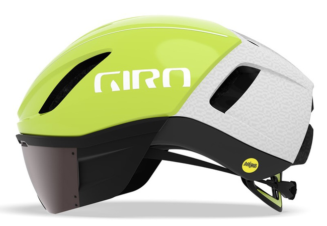 Kask czasowy GIRO VANQUISH INTEGRATED MIPS matte citron white roz. M (55-59 cm)