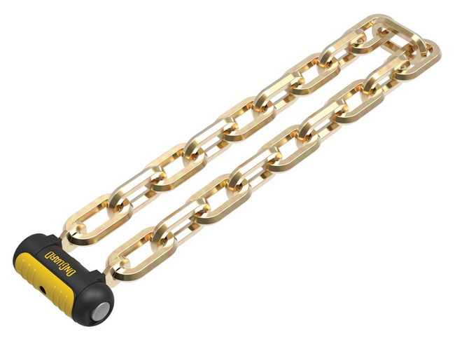 Zapięcie rowerowe ONGUARD REVOLVER CHAIN LOCK 8134 ŁAŃCUCH 150cm*8mm - 5 x Klucze z kodem