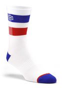 Skarpety 100% FLOW Performance socks white S/M