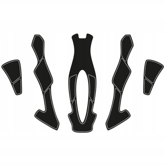 Wkładki do kasku Rudy Project The Wing Free Pad Kit Black