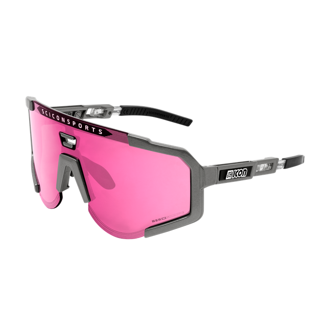 Okulary Scicon Aeroscope Anthracite Gloss - Scnpp Pink