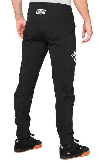 Spodnie męskie 100% R-CORE X Pants black white