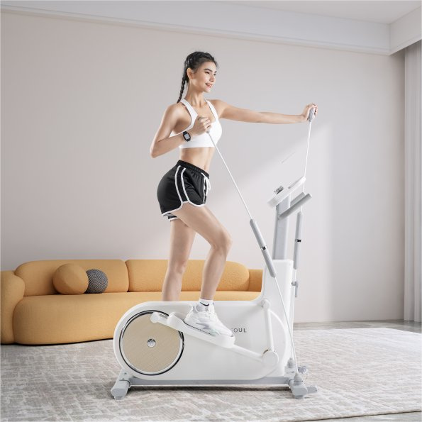 Yesoul Elliptical Trainer Ef25 Biały Trenażer Eliptyczny