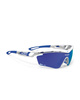 Okulary Rudy Project TRALYX RACING PRO WHITE GLOSS - MULTILASER BLUE