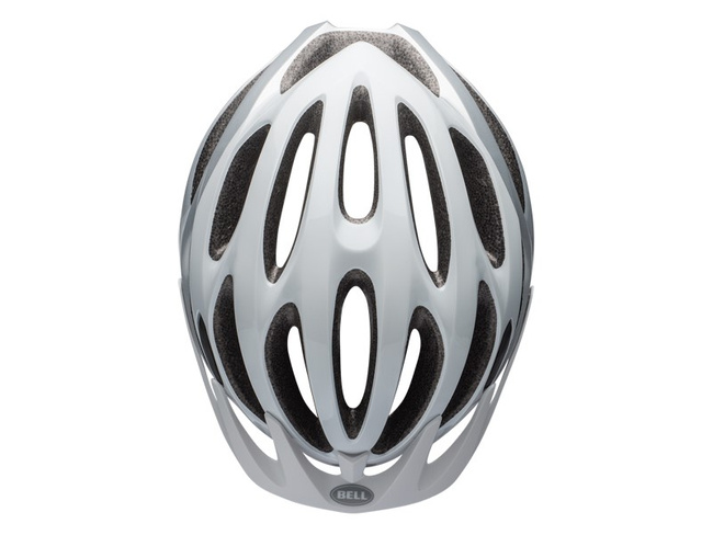 Kask mtb BELL TRAVERSE gloss white silver roz. Uniwersalny (54–61 cm)