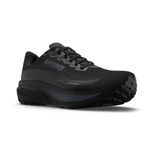 Buty do biegania damskie Ghost 17 Gtx na asfalt Gore-Tex® czarne - Brooks-Running