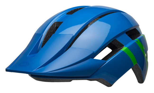 Kask dziecięcy BELL SIDETRACK II blue green roz. Uniwersalny (47–54 cm)