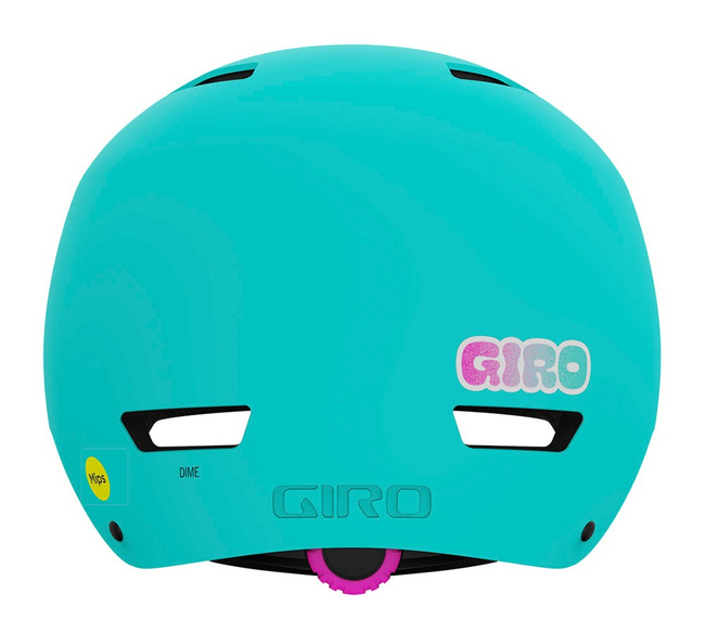 Kask dziecięcy juniorski GIRO DIME FS matte screaming teal roz. S (51-55 cm)