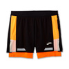 Męskie spodenki do biegania Run Visible 5" 2in1 Short 2.0 - Brooks-Running