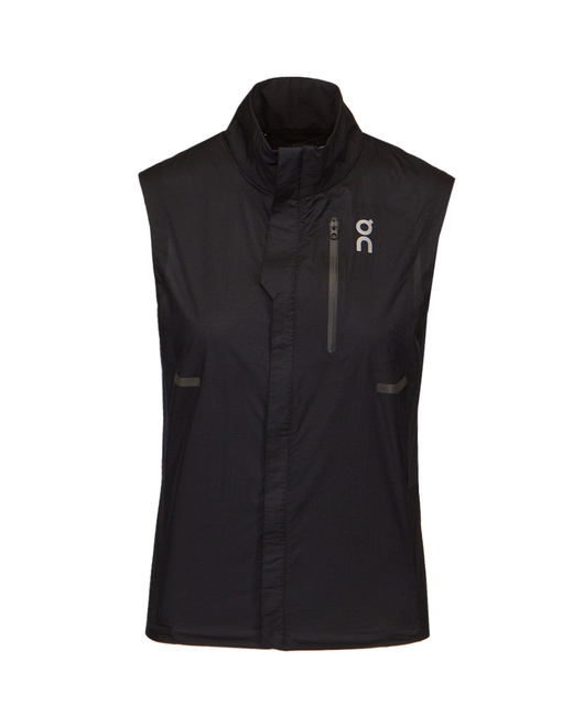 Kurtka damska On Running WEATHER-VEST BLACK