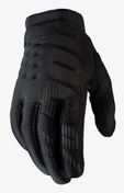 Rękawiczki 100% BRISKER Youth Glove black grey roz. M (długość dłoni 149-159 mm)