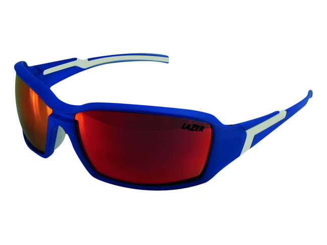 Okulary LAZER XENON Matte Blue (Smoke-Black Red REVO)