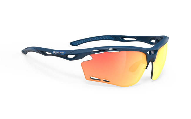 Okulary Rudy Project Propulse Blue Navy Matte - Multilaser Orange