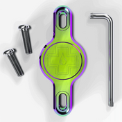 Muc-off Uchwyt Do Urządzenia Śledzącego Airtag Secure Tag Holder - Iridescent V2