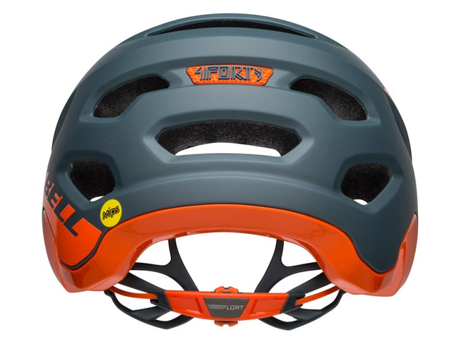 Kask mtb BELL 4FORTY INTEGRATED MIPS cliffhanger matte gloss slate orange