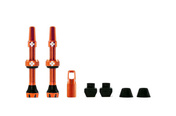 Muc-off Wentyle Tubeless 44mm Pomarańczowe Tubeless Valves/44mm/Orange V2