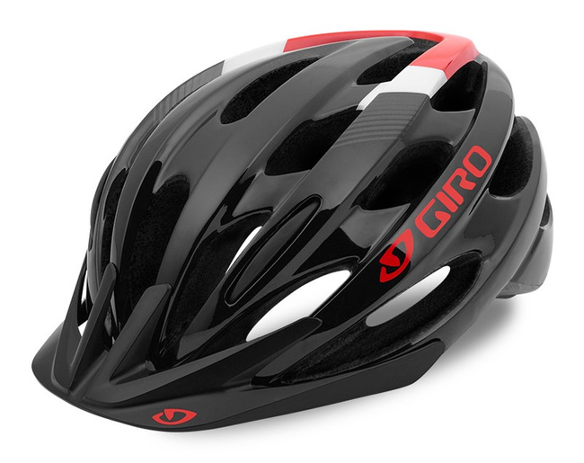 Kask mtb GIRO REVEL black bright red roz. Uniwersalny (54-61 cm)