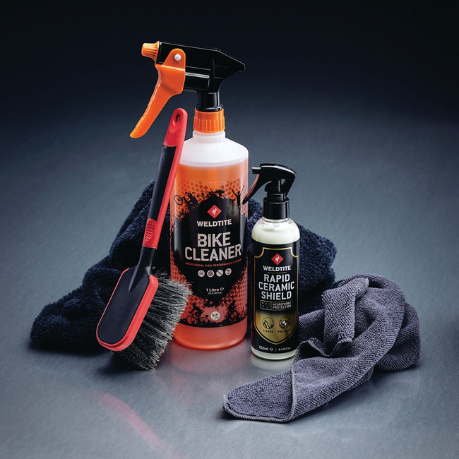 Zestaw do mycia, pielęgnacji i ochrony WELDTITE Deluxe Bike Care Kit