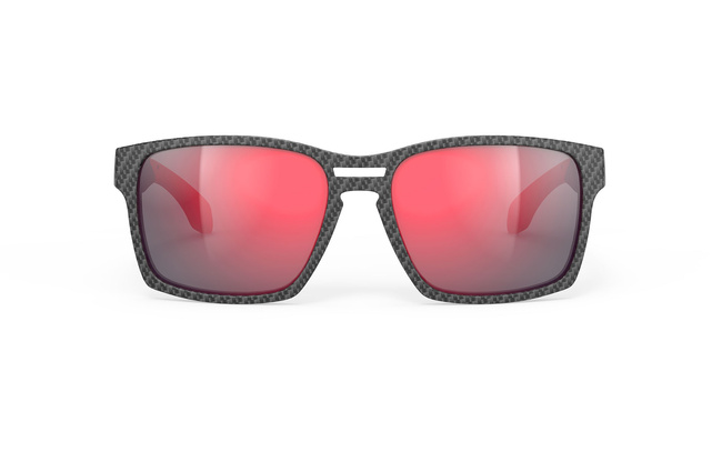 Okulary Rudy Project Spinair 57 Carbonium - Multilaser Red