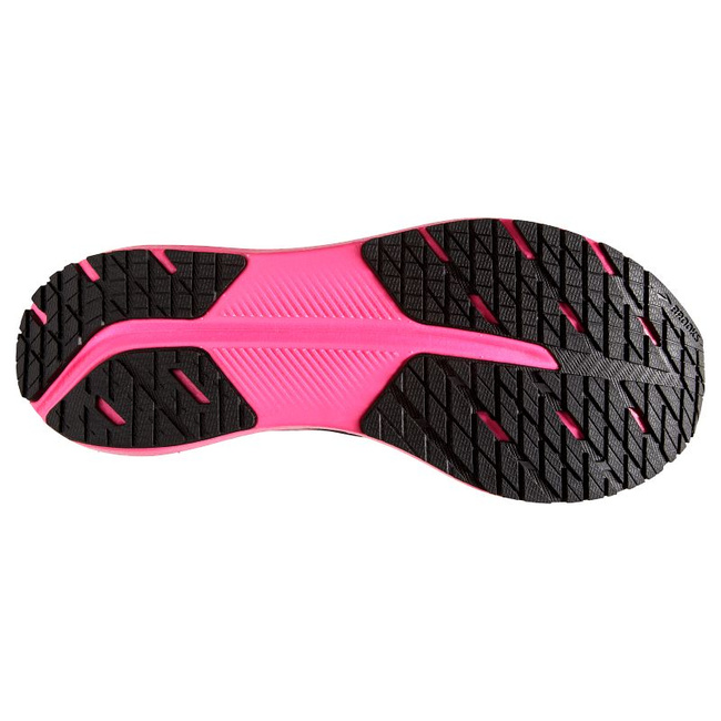 Buty do biegania damskie Hyperion tempo na asfalt czarno-różowe - Brooks-Running