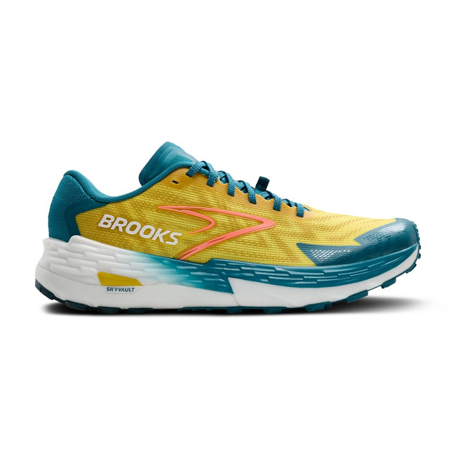 Męskie buty do biegania w terenie Catamount 4 Żółte - Brooks Running