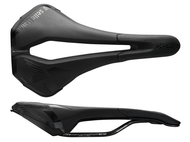 Siodło SELLE ITALIA X-LR TM AIR CROSS SUPERFLOW L, Manganese Rail, RPU, 224g (id match L3)