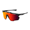 Okulary SCICON AEROSHADE KUNKEN Carbon Matt - SCNPP Monogram Multimirror Red